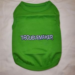Parisian Pet 3 T-Shirt Set Troublemaker, Security and Bitches Love Me Size M NWT